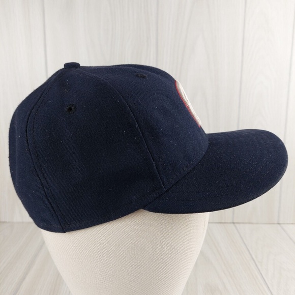 Vintage Washington Nationals New Era Fitted Hat Cap 7 Made In USA‎ Blue - Picture 2 of 7